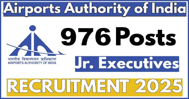 AAI Junior executive Recruitment 2025 online apply