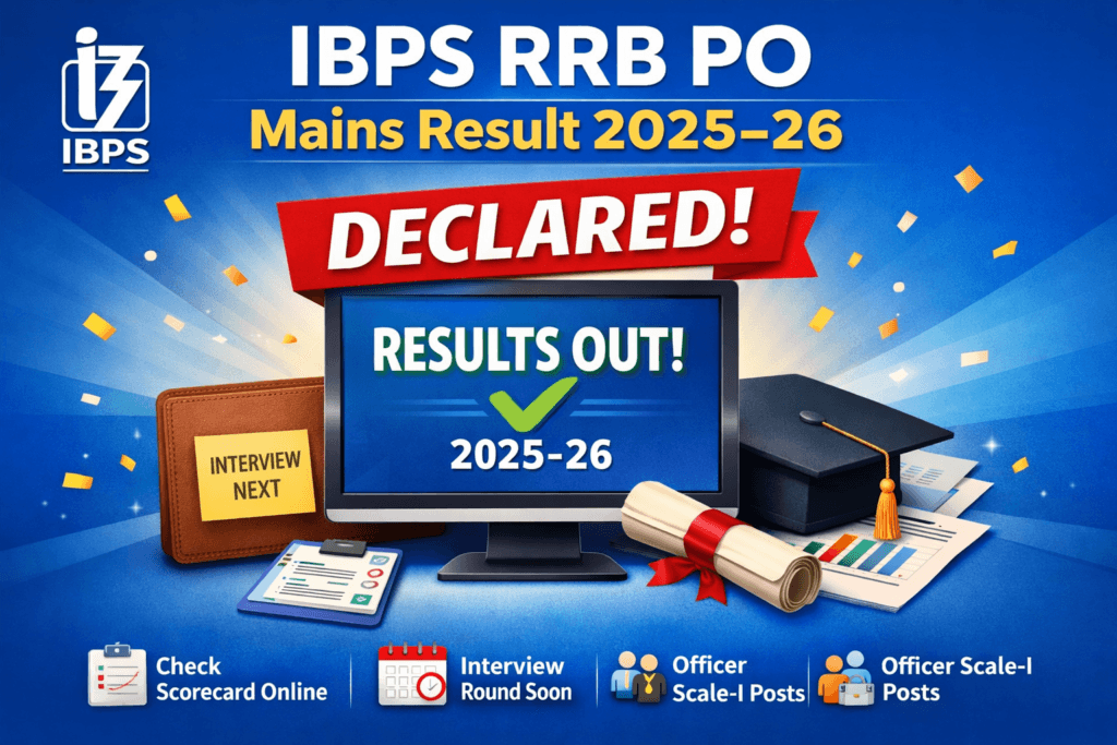 ibps rrb po final result