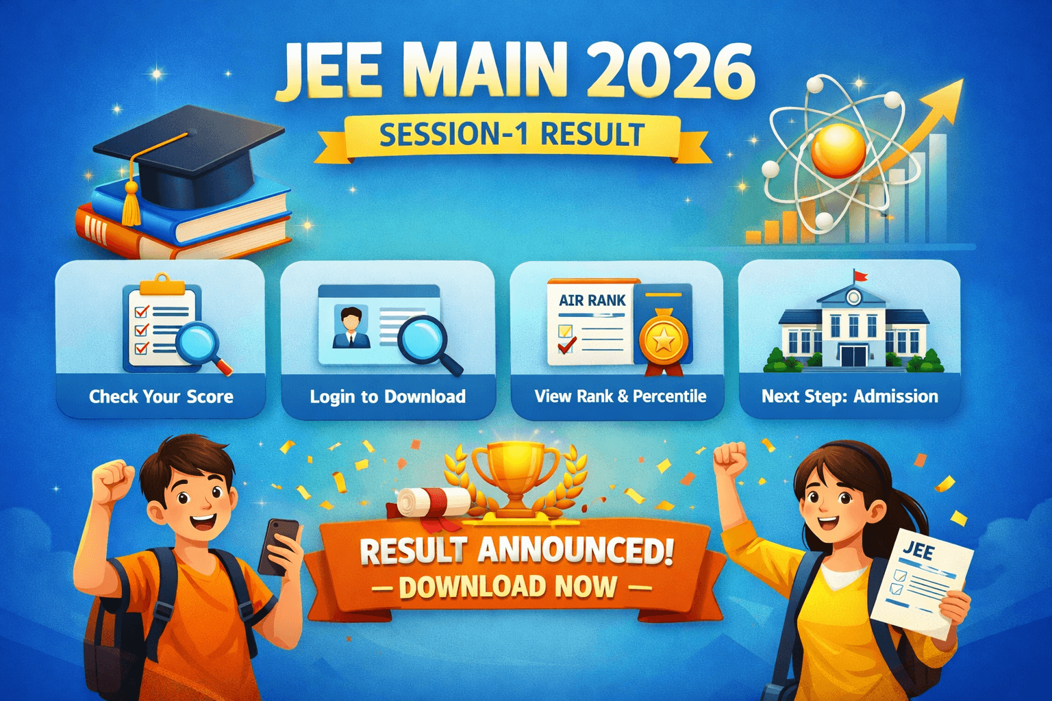 JEE Main 2026 Session-1 result