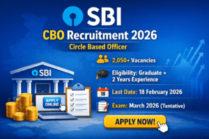 SBI CBO Recruitment 2026 Notification